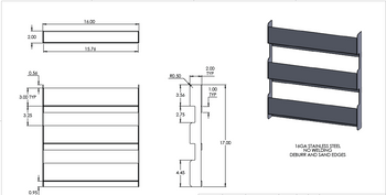 Salad Dressing Organizer for Fridge