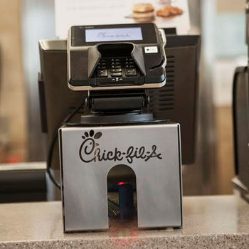 Credit Card Stand with logo