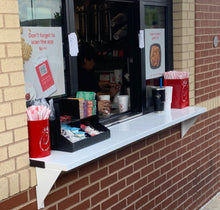 Drive-Through Window Tray