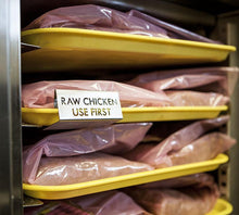 Use First Tray Clips Raw Chicken