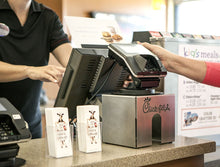 Credit Card Stand with logo
