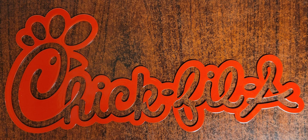 Chick Fil A Script Sign Large