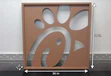 Indoor Powder Coated Sign, Large