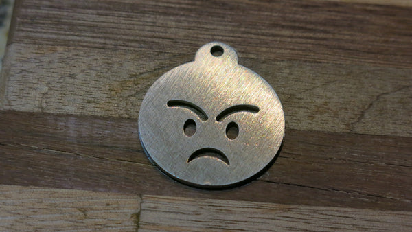 Angry Emoji Keychain