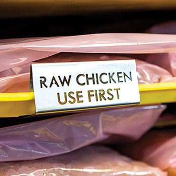 Use First Tray Clips Raw Chicken
