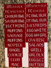 Magnetic Food Label - Click here to add individual Tags.Prices start at: